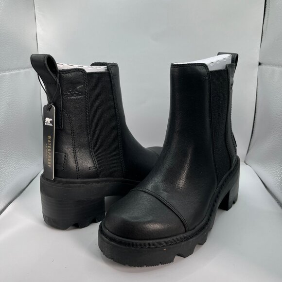 Sorel Joan of Arctic Chelsea – Women’s Size 5 – Black/Black – BRAND NEW in Box! - Picture 1 of 12